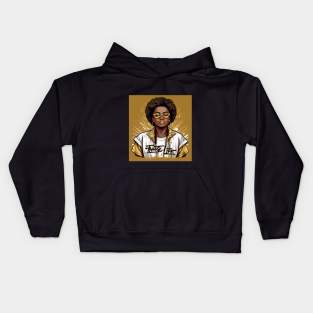 golden girl thug life Kids Hoodie